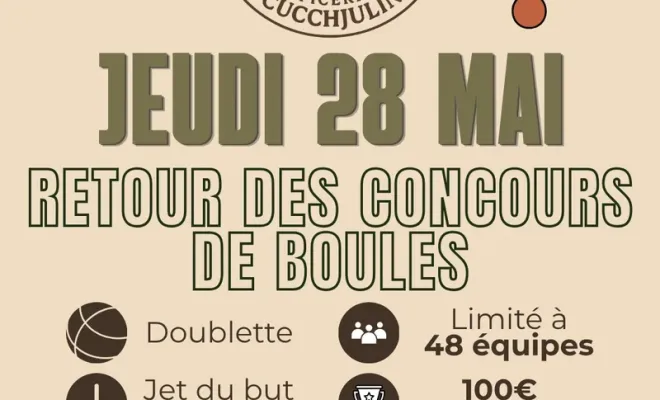 Retour des concours de pétanque au Bar Honolulu, à la Plaine de Peri près d'Ajaccio, Ajaccio, SAS T.PRIM